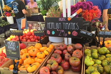This is a farmers market!